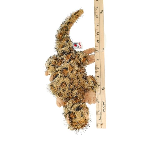Ganz Webkinz Leopard Lizard Plush NO CODE 14" Stuffed Animal Toy HM198 Tan Brown - Picture 11 of 12